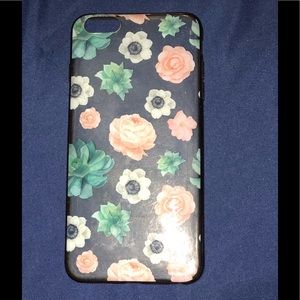 Soft Skin Clear Floral Cases